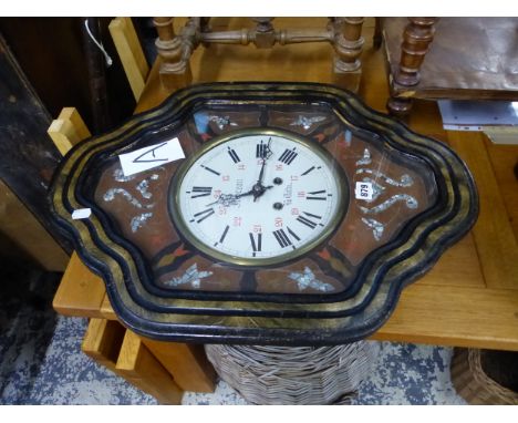 A FRENCH VINEYARD CLOCK