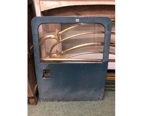 A VINTAGE LANDROVER DOOR