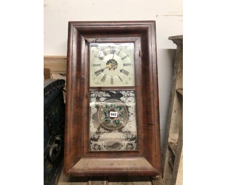 AN AMERICAN WALL CLOCK