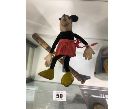 A VINTAGE MICKEY MOUSE BENDY TOY. 