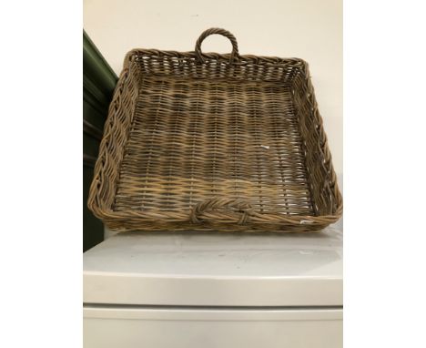 A VINTAGE BREAD BASKET 