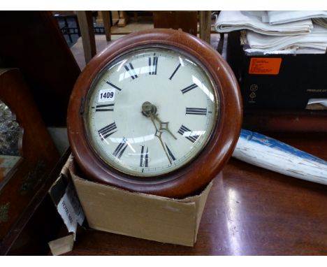 A POSTMANS ALARM WALL CLOCK 