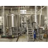 2015 DME 30 BBL 3-Vessel Brewhouse - Steam Jacketed 30 BBL High-Gravity Brew Kettle | Rig Fee $8000