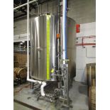 2015 DME 72 BBL Cold Liquor Tank, Glycol Jacketed, S/N: B4268, Approx Dims: 7'-6" x | Rig Fee $1900