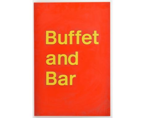 A vintage funfair / fairground amusement park acrylic advertising sign, suited for use at a festival or wedding. The sign rec