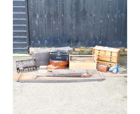 A collection of workshop tools