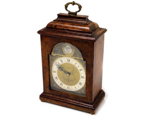 An Olivant and Botsford of Manchester Elliott mantel clock, the brass dial with Roman numerals and French escapement movement