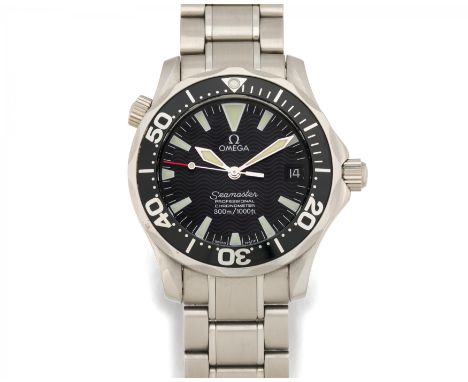 OMEGASeamaster. Art der Uhr: Armbanduhr. Herkunft: Schweiz, Biel. Datierung: 2001. Werk: Automatik, Cal. 1120. Gehäuse/Armban