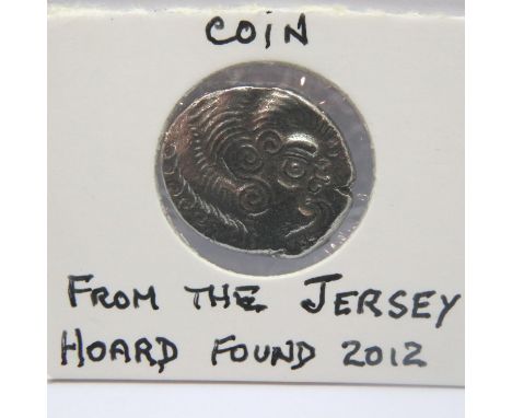 Restrike Greek coin after the original recovered from the Jersey Hoard. P&amp;P Group 1 (£14+VAT for the first lot and £1+VAT