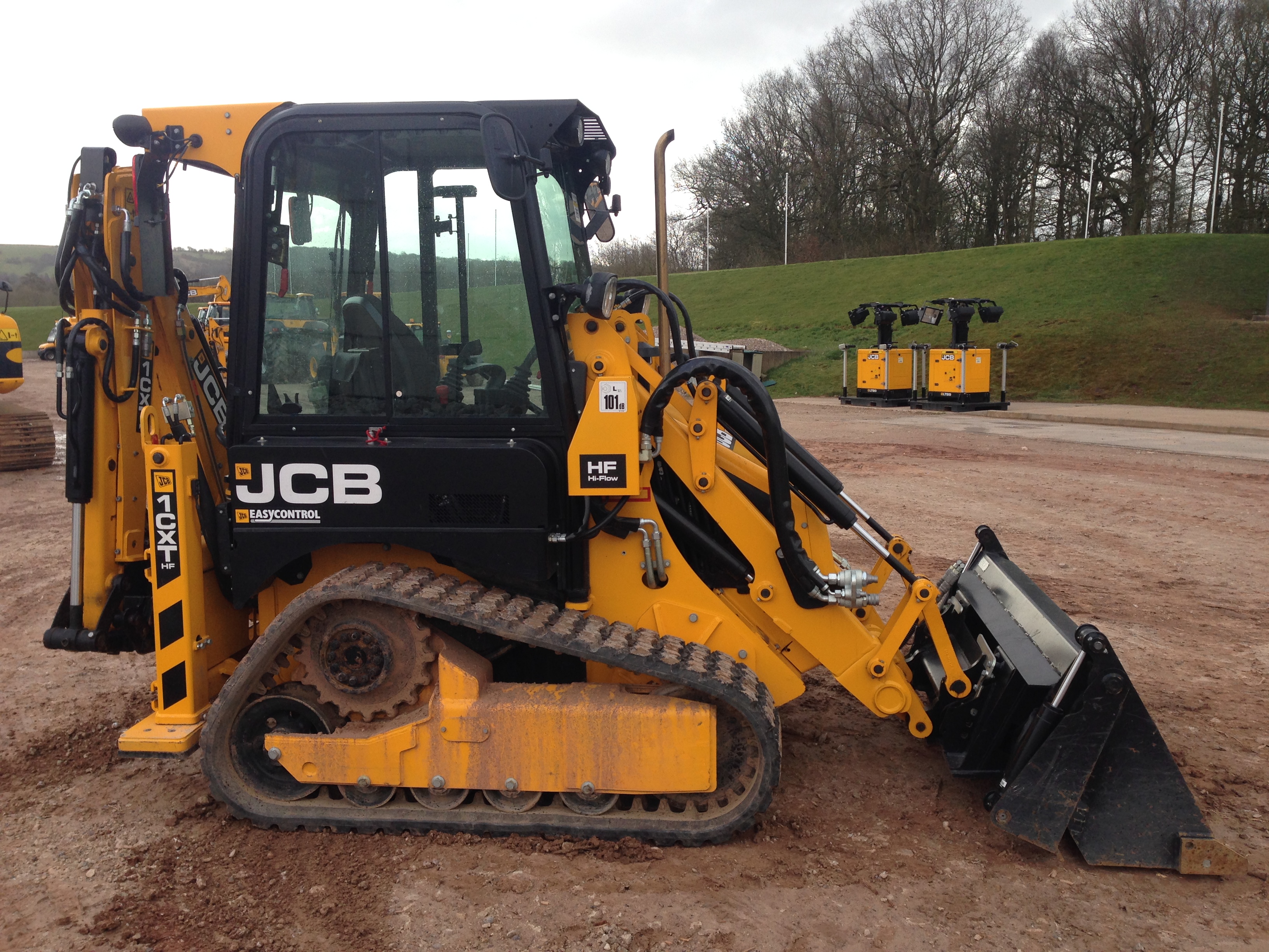 2014, JCB 1CX Backhoe Loader, Serial No. 1744585 c/w Rubber Tracks, 6 ...