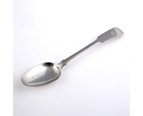 initialled "M", by Robert Naughton of Inverness (RN, cornucopia, thistle) 1830-40; 2oz. ** minor wear, wear to the bowl edge,