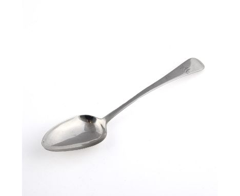 Old English Pattern, initialled "M" or "W", by John Robertson and John Walton, Newcastle 1814; 1.65oz. ** wear and nicks to t