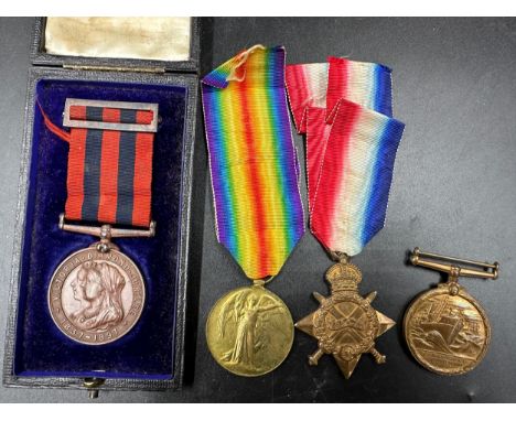 Set of WW1 Medals for L. Crl Peter Gallagher 11290, Cheshire to include The Great War for Civilisation, The Mons Star, both w