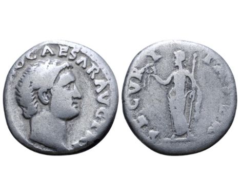 Otho AR Denarius. Rome, 15 January - mid-April AD 69. IMP OTHO CAESAR AVG TR P, bare head right / SECVRITAS P R, Securitas, d