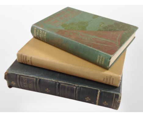 Three volumes comprising Children of the Forest: A Story of Indian Love by Egerton R Young, together with Wanderings with the