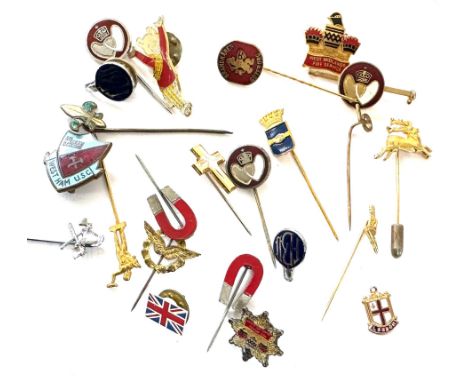 Selection of vintage hat pins 