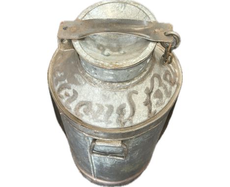 Vintage milk churn 26 inches tall 