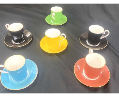 Set of 6 Royal Albert Cups and Saucers 