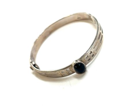 Vintage silver 925 Rennie Mackintosh design bangle 