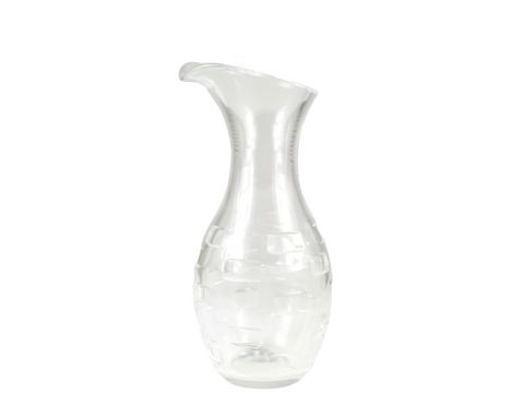 Elegant John Rocha Waterford Crystal Pitcher 9 3/4 x 4 in. Please note that all sales are final. No refunds will be given und