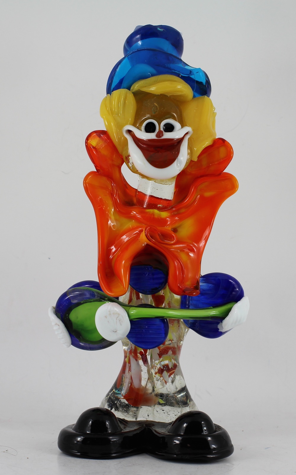 A Murano glass clown