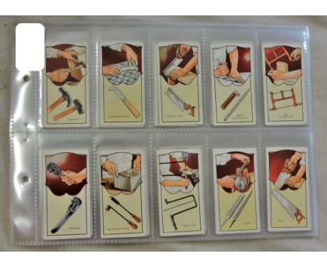 Carreras - Tools and how to use the them 1925 issue 48/50, EX set catalogued at £110