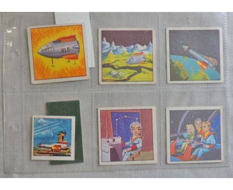 Como Confectionery XL5 (Space) 1965 Scarce scenes  (1st plus 2nd) M 5/52 Catalogues £22 each. VG
