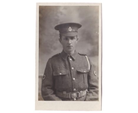 Royal Army Medical Corps WWI Smart RP card