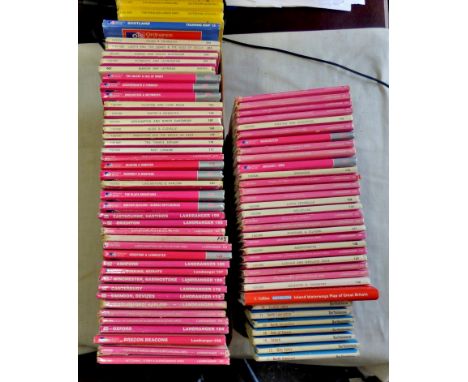 Great Britain-ordnance survey - large quantity mainly covering England and Wales in 2 books