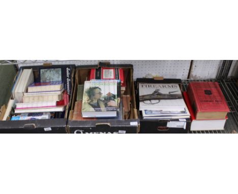 A SHELF FULL OF BOOKS VARIOUS, to include antique collection and reference works 