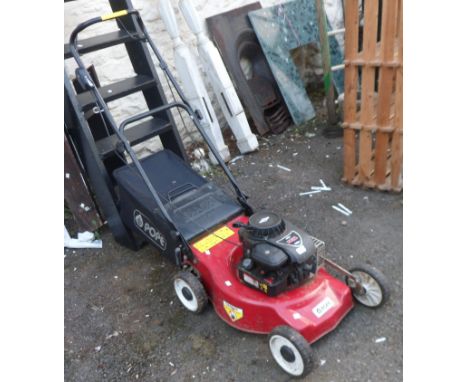 A Pope petrol lawn mower with Briggs &amp; Stratton 450 Series 148cc engine