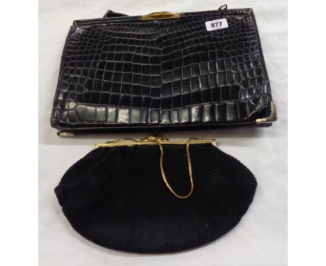 Two vintage handbags