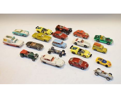 Collection of various die-cast model cars and other vehicles   Condition: 