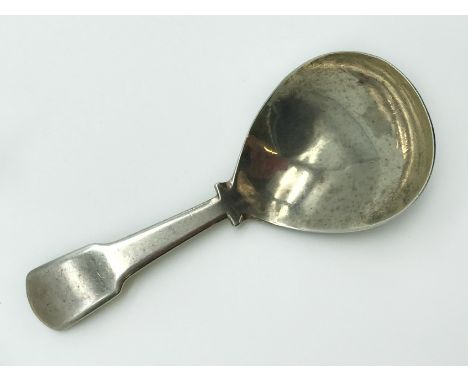 1807-8 GEORGE III HALLMARKED SILVER TEA CADDY SPOON