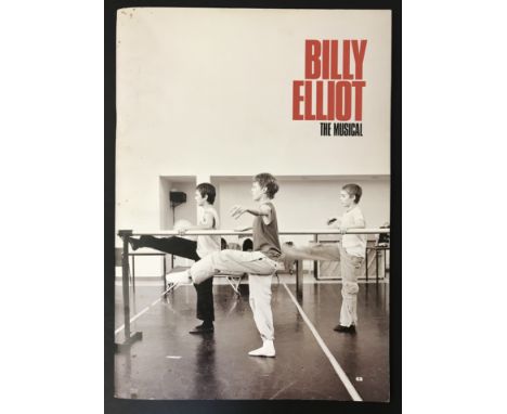 SIGNED ELTON JOHN &amp; DAVID FURNISH ON BILLY ELLIOT PROGRAMME