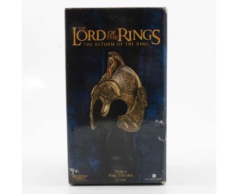 Sideshow Weta Collectibles, 1:4 scale Lord of the Rings - The Return of the King replica model, Helm of King Theoden helmet, 