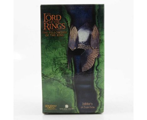 Sideshow Weta Collectibles, 1:4 scale Lord of the Rings - The Fellowship of the Ring replica model, Isildor's Helmet, boxed.