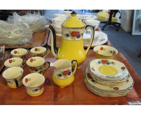 21 piece Wedgwood & Co Chatsworth tea service. (B.P. 24% incl. VAT) 