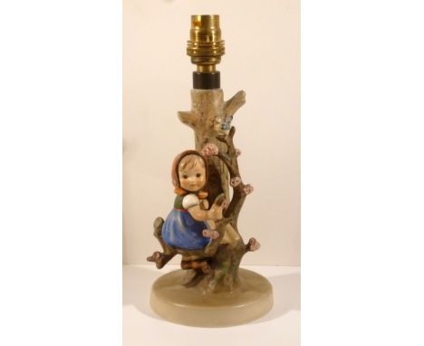 HUMMEL TABLELAMP "APPLE TREE GIRL", No. 229 (H: 26.5 cm)