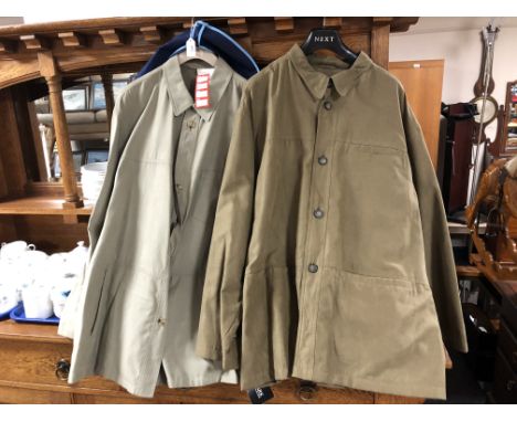 Two gent's light weight jackets. 