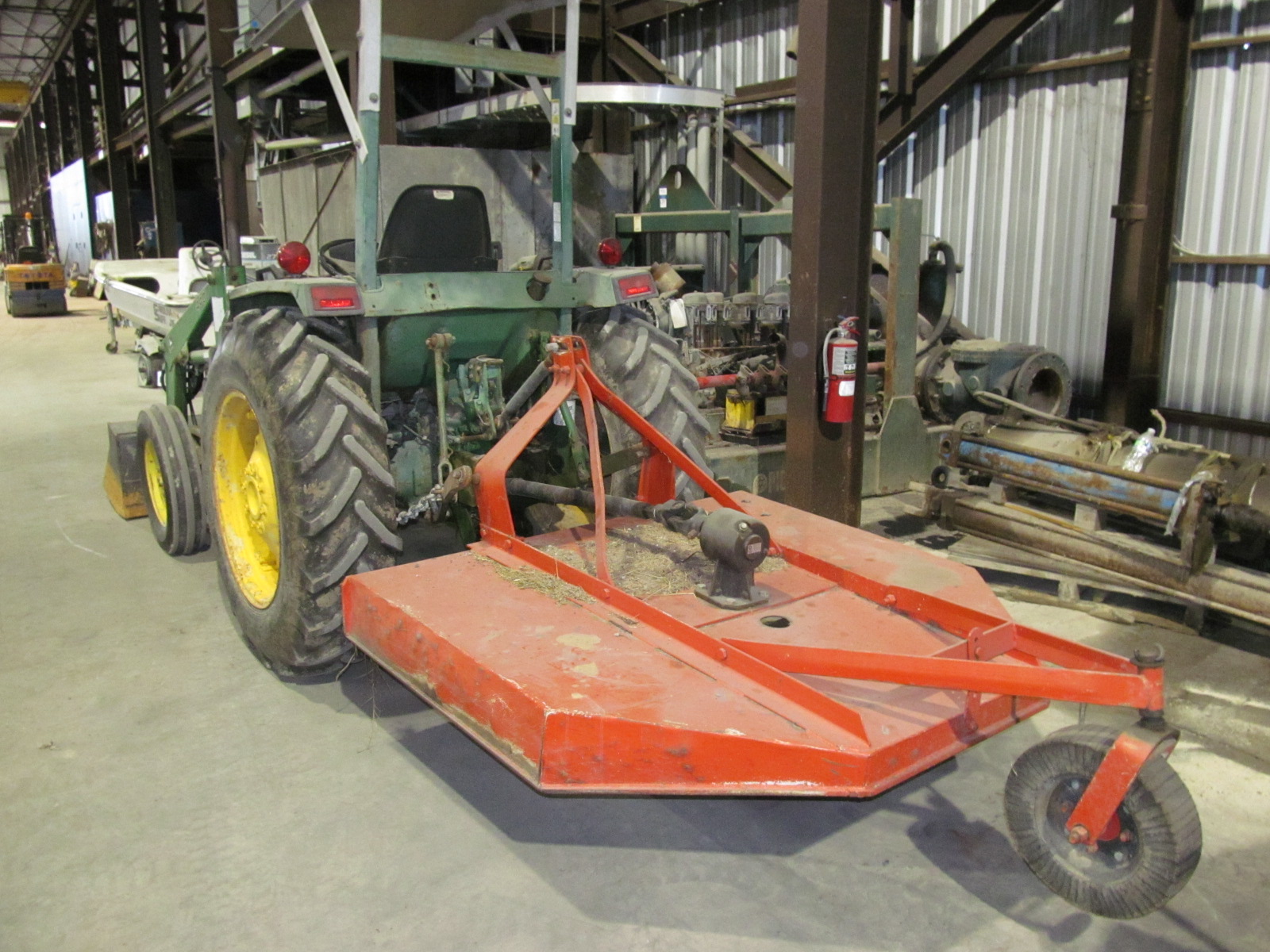 John Deere Model 1070 Tractor; Front Mounted 440 Bucket Loader; 3