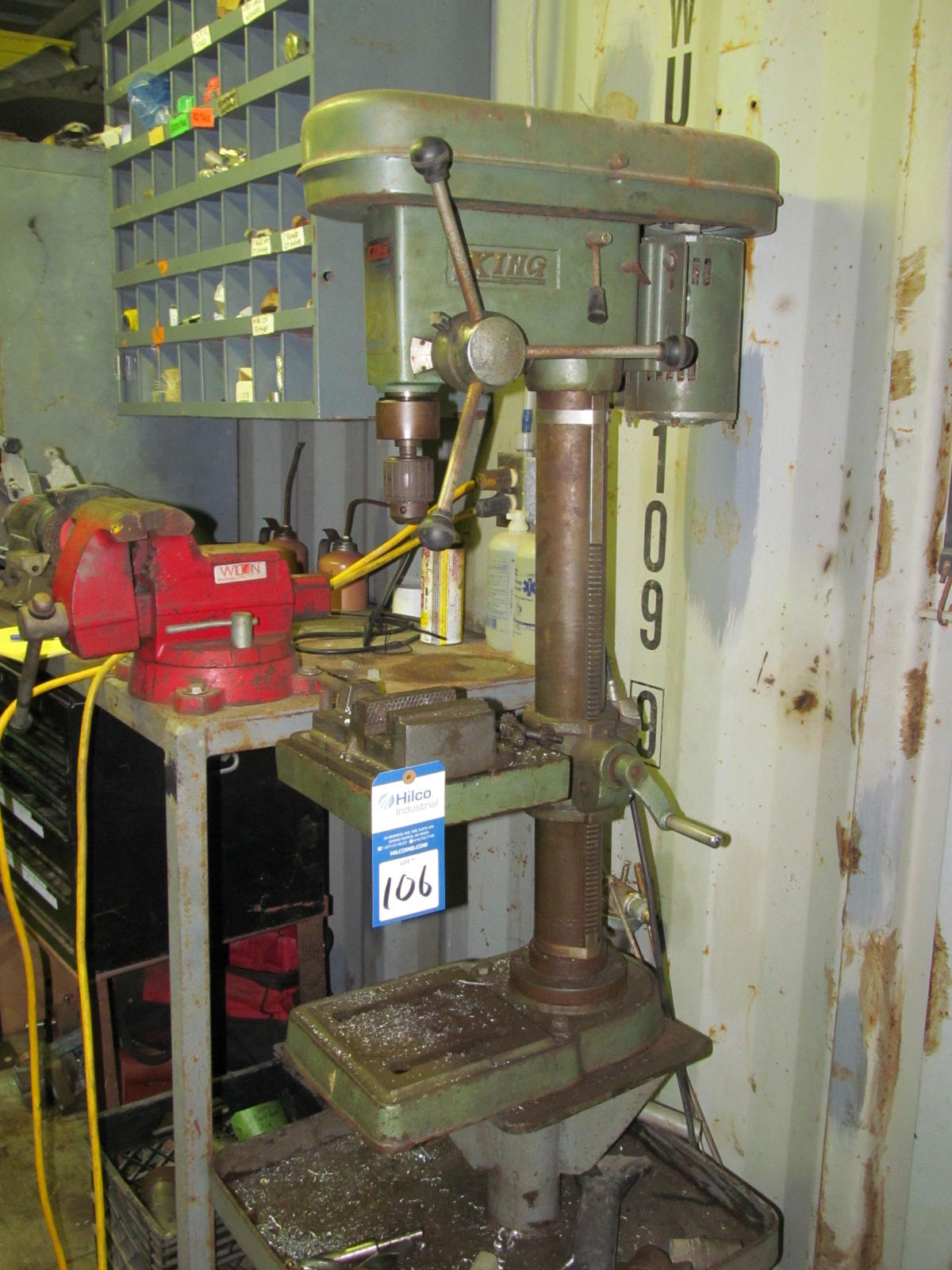 King Model KSD340M Bench Top Drill Press; 110 Volt