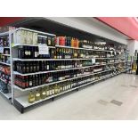 35FT OF MADIX WALL SHELVING