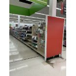 68FT OF MADIX GONDOLA SHELVING