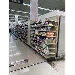 75FT OF MADIX WALL SHELVING