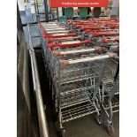 SMALL TWO BASKET SHOPPING CARTS