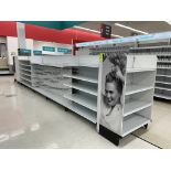 20FT OF MADIX GONDOLA SHELVING