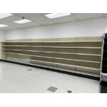 27FT OF MADIX WALL SHELVING