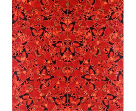 Damien Hirst, British b. 1965- H10-3 Theodora, 2022; laminated giclée print on aluminium composite, screen printed with glitt