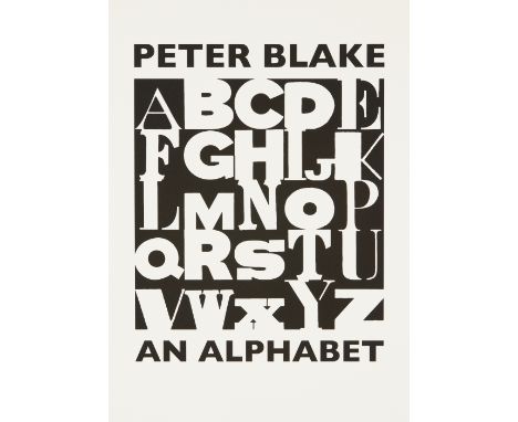 Sir Peter Blake CBE RDI RA,  British b.1932-An Alphabet, 2007;an edition of 26 limited edition screenprints, on Somerset sati